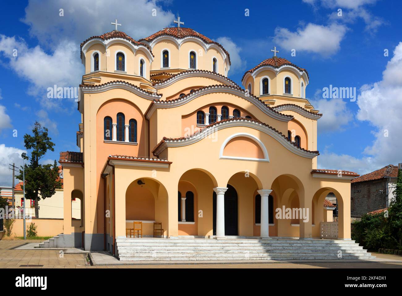 Orthodoxe Kirche, Kathedrale der Geburt des Herrn, Shkoder, Albanien / Shkodër, Shkodra Stockfoto