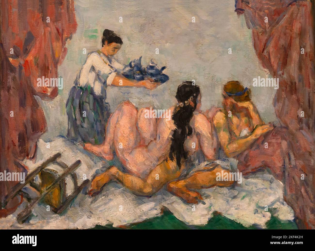Nachmittag in Neapel, Paul Cezanne, 1876-1877, Stockfoto