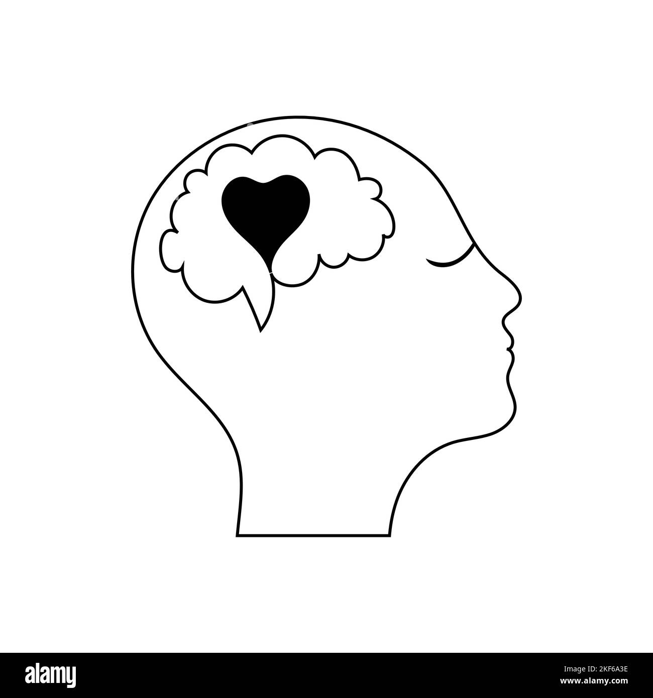 Welt psychische Gesundheit Tag Vektor-Illustration. Ideal für Banner, Poster, Grußkarten und Postkarten Stock Vektor