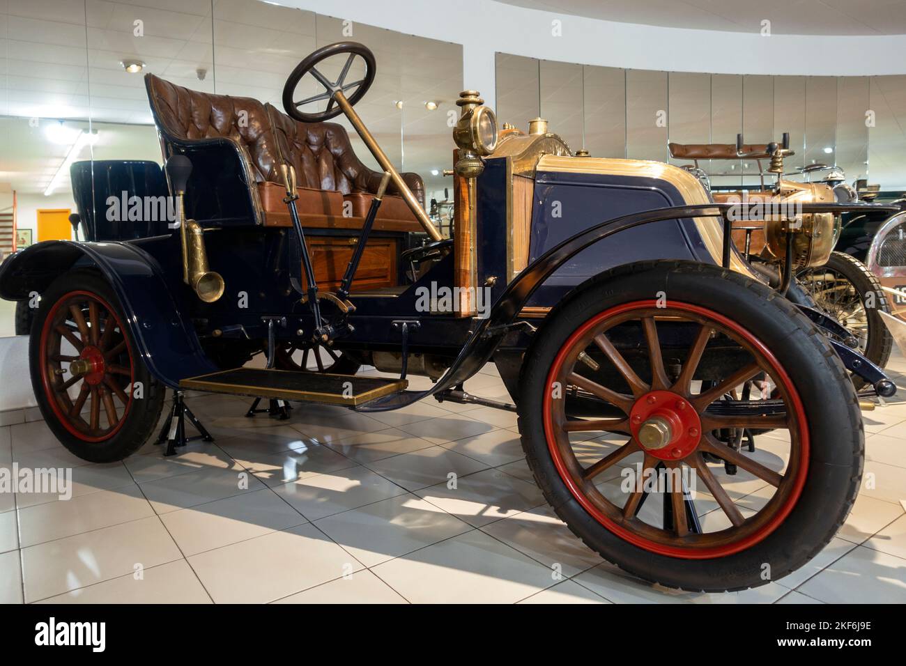 Renault Modell AX (1908). Frankreich.Automobilmuseum.Encamp.Andorra Stockfoto