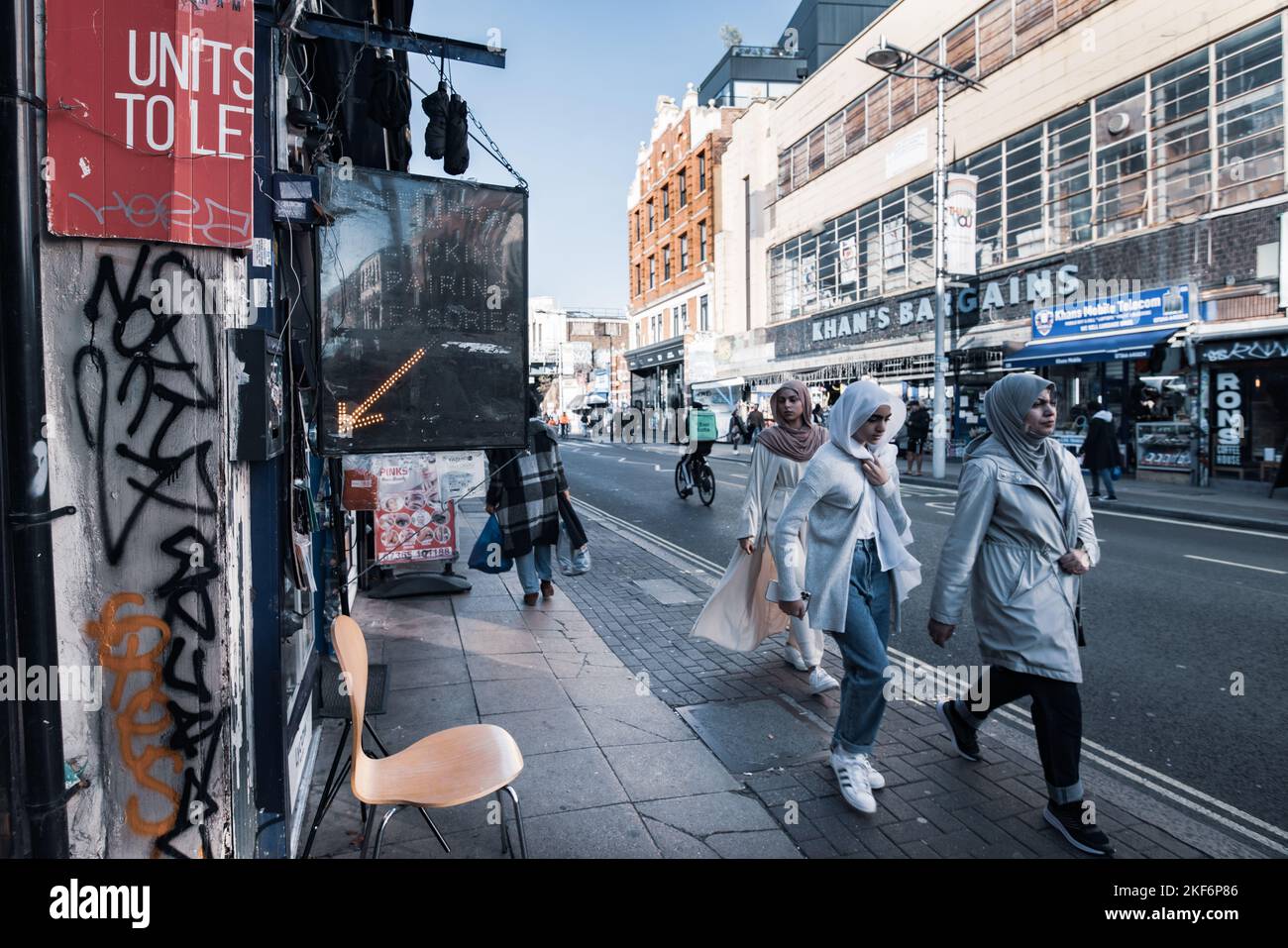 Peckham ist ein Bezirk im Südosten Londons, England, Großbritannien Stockfoto