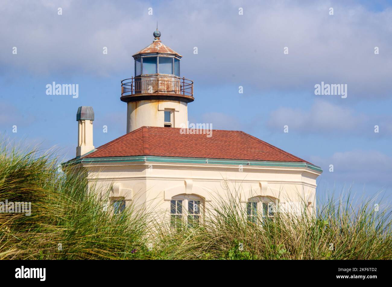 Coquille River Lighthouse in Bandon, Oregon Stockfoto