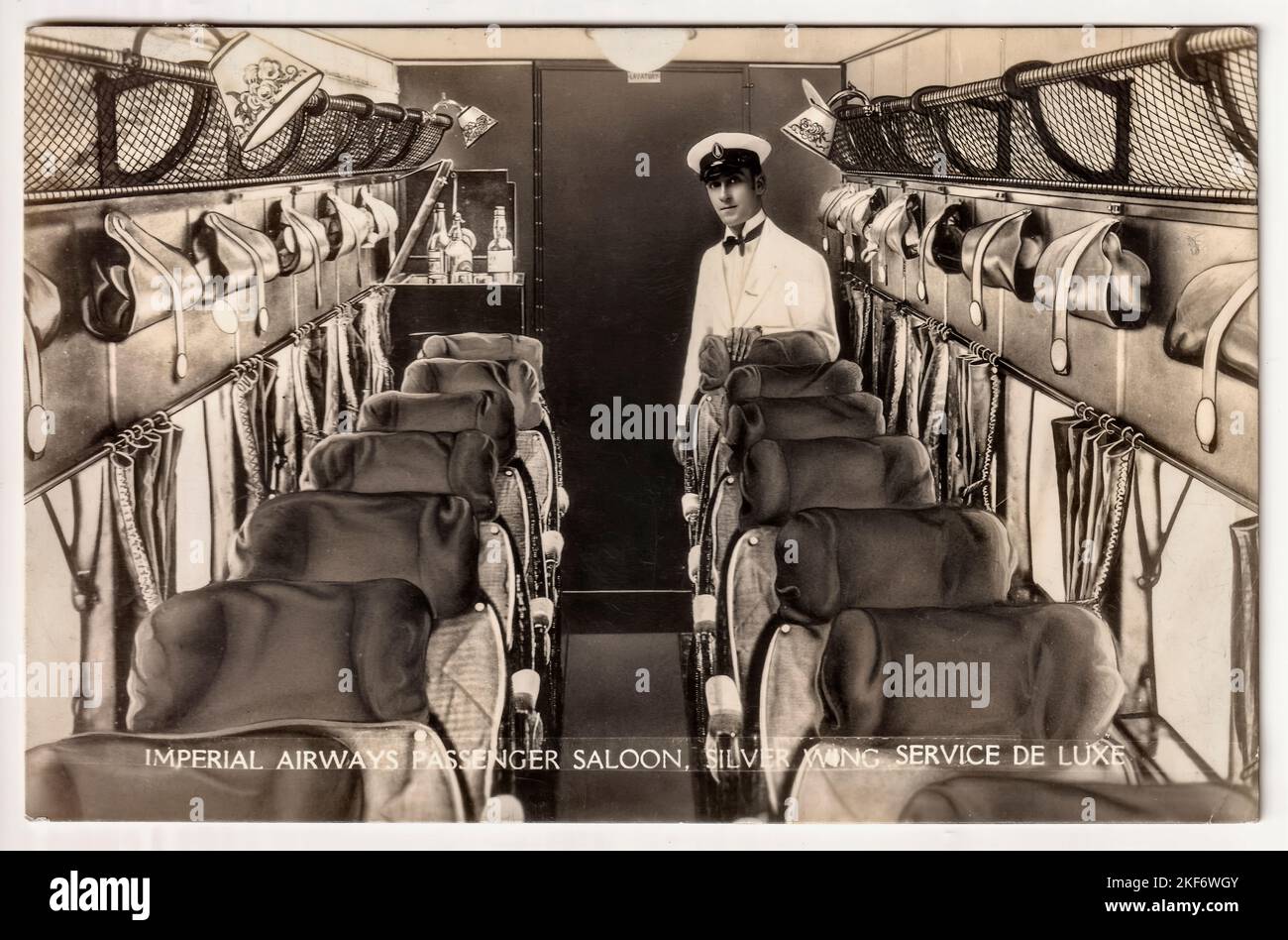 Imperial airways passagiersalon Fotos und Bildmaterial in hoher