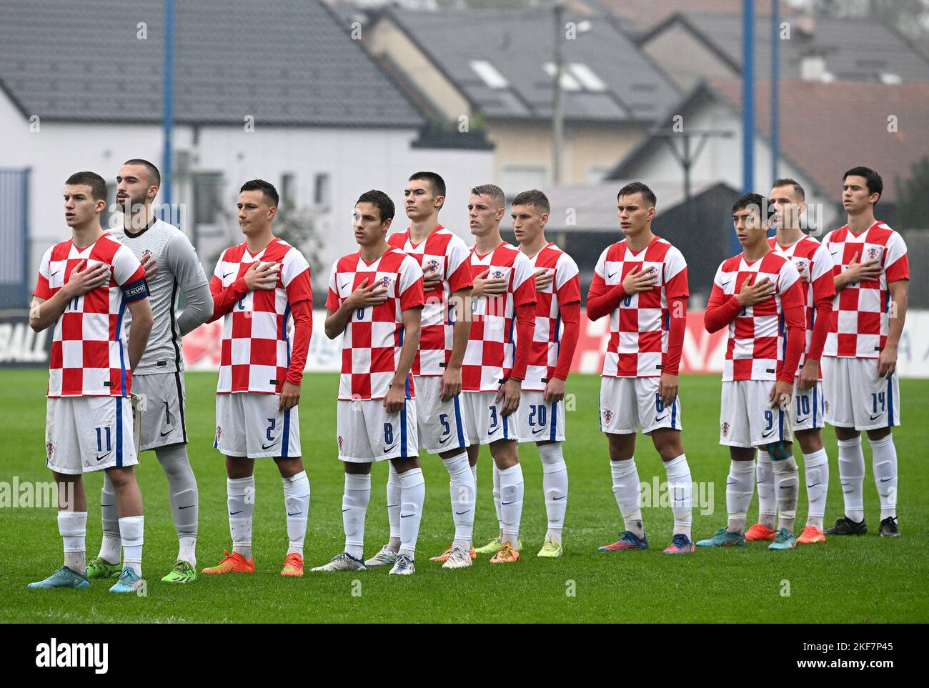 Zagreb Kroatien 16 November 2022 Gabrijel Rukavina Tin Sajko Lovro zagreb-kroatien-16-november-2022-gabrijel-rukavina-tin-sajko-lovro