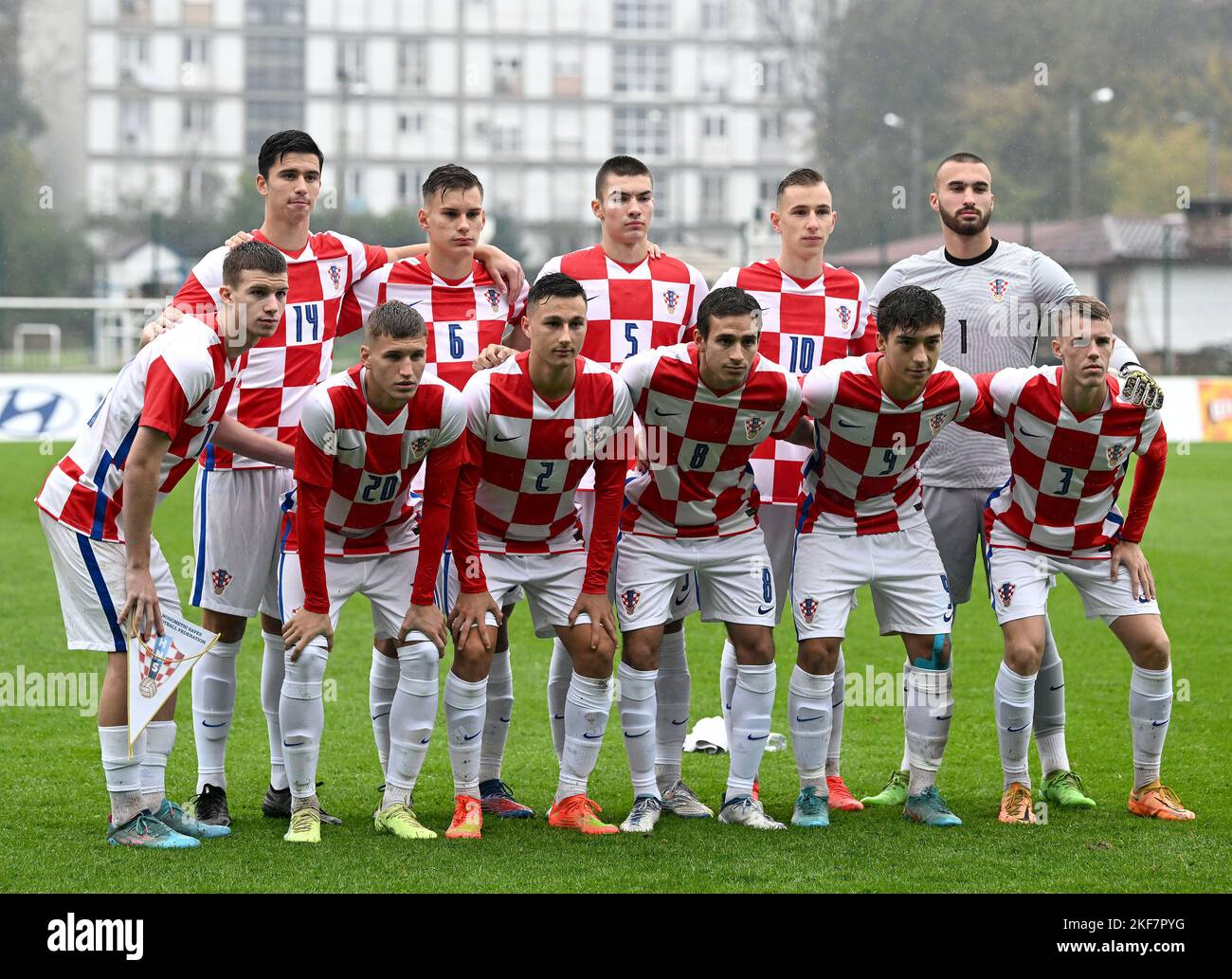 Zagreb Kroatien 16 November 2022 Gabrijel Rukavina Tin Sajko Lovro zagreb-kroatien-16-november-2022-gabrijel-rukavina-tin-sajko-lovro