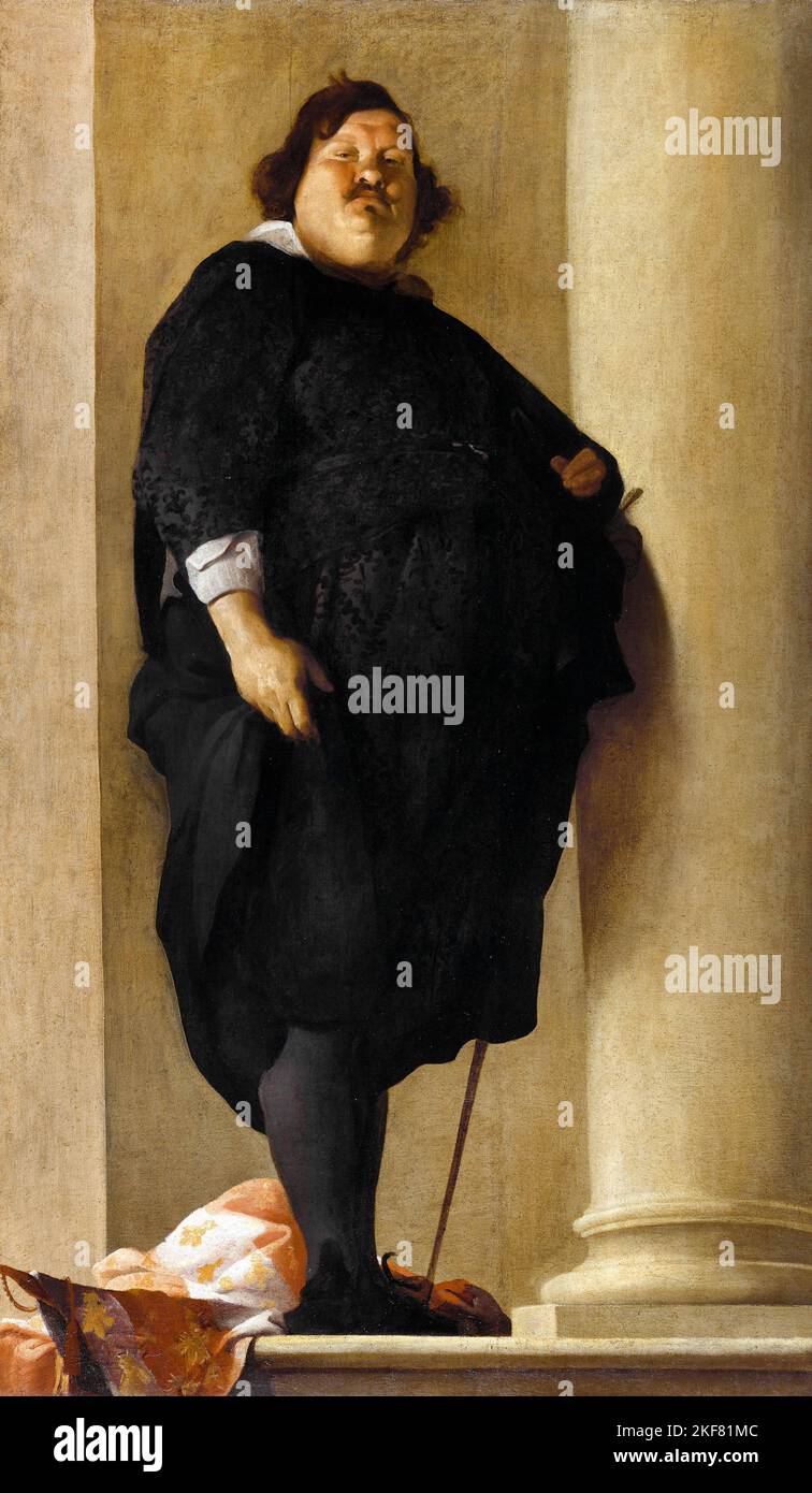 Charles Mellin; der toskanische General Alessandro del Borro; um 1630; Öl auf Leinwand; Gemaldegalerie Alte Meister, Dresden, Deutschland. Stockfoto