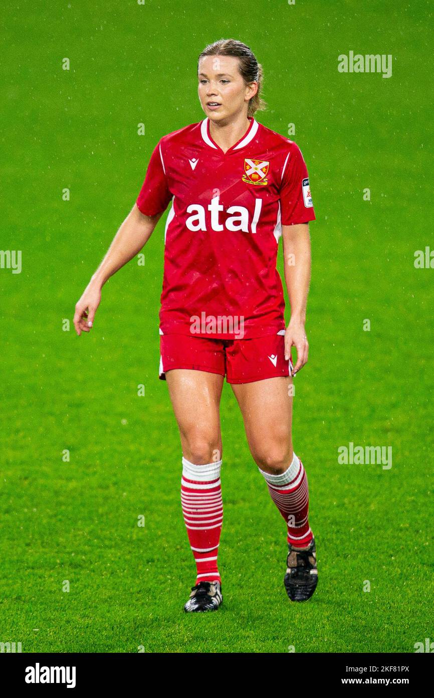 Cardiff, Großbritannien. 16.. November 2022. Cardiff City gegen Abergavenny beim Genero Adran Premier im Cardiff City Stadium am 16.. November 2022. Quelle: Lewis Mitchell/Alamy Live News Stockfoto