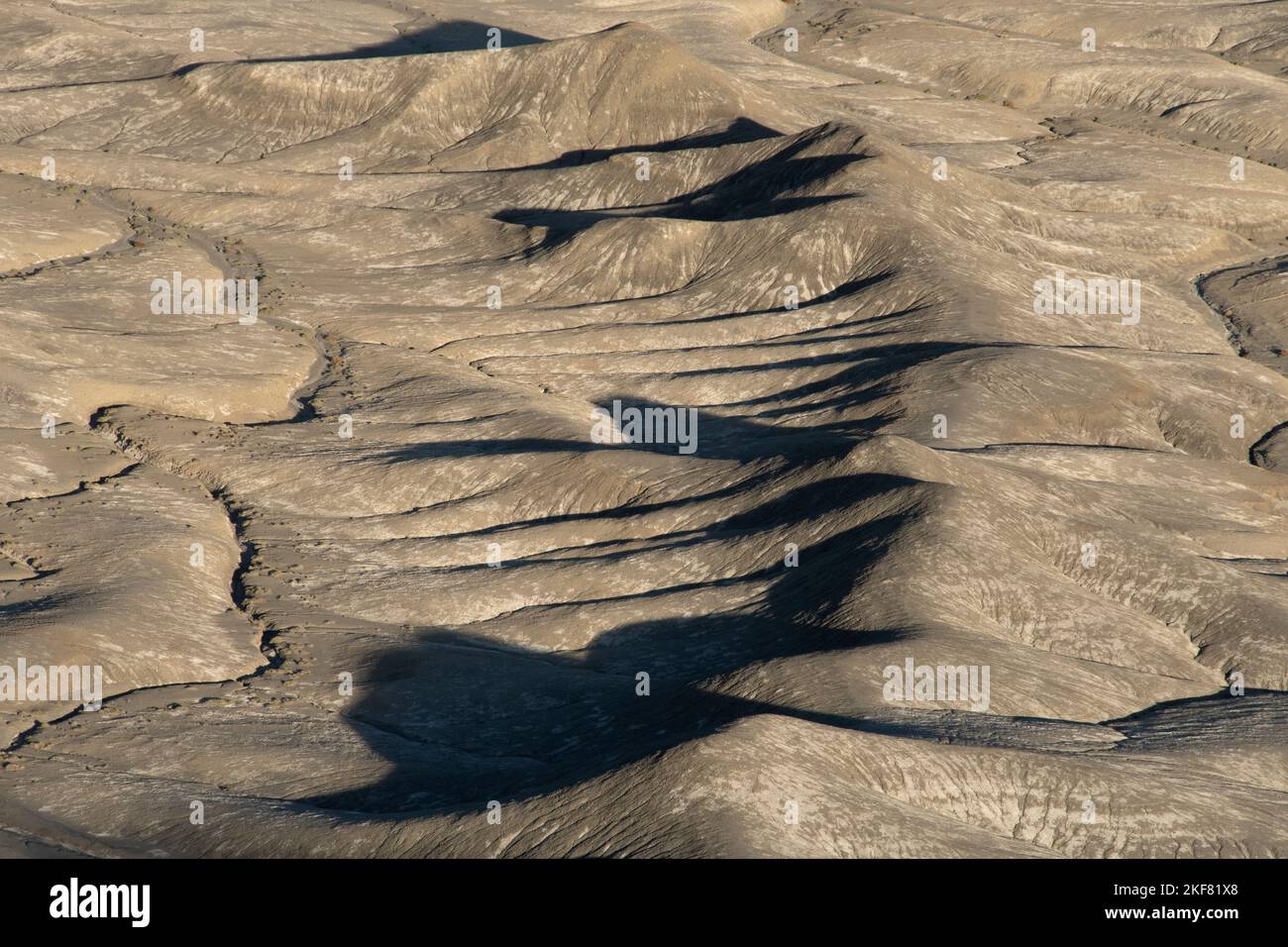 Überblick über Moonscape, Hanksville, Utah Stockfoto