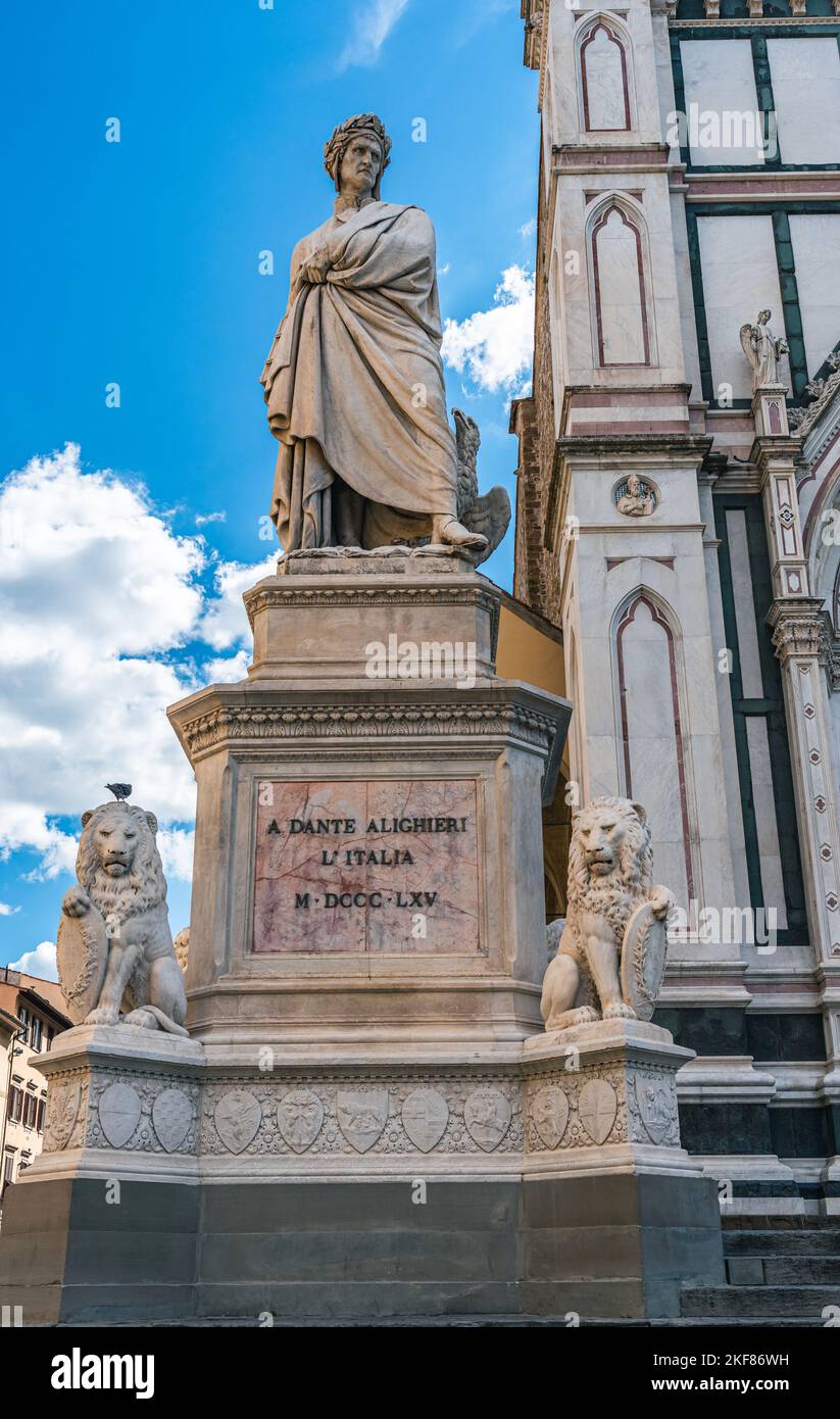 Baptisterium des Heiligen Johannes und Giottos Glockenturm, Kathedrale von Florenz, Florenz, Italien Stockfoto