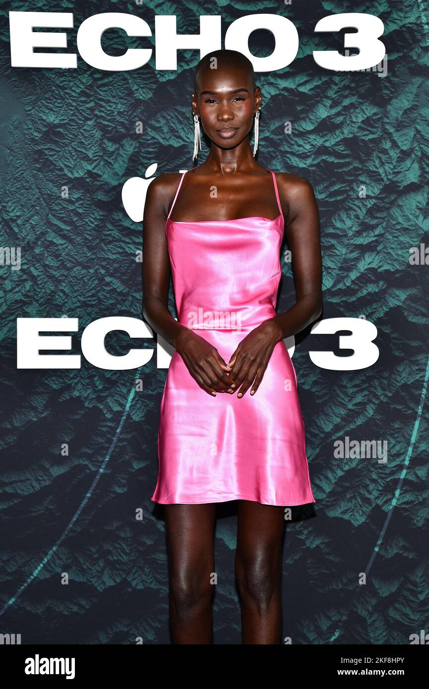 New York, USA. 16.. November 2022. ADOT GAK nimmt an Apple TV's 'Echo 3' New York Premiere im Walter Reade Theater, New York, NY, 16. November 2022 Teil. (Foto von Anthony Behar/Sipa USA) Quelle: SIPA USA/Alamy Live News Stockfoto