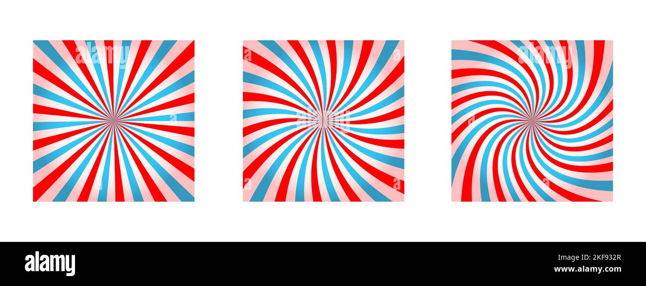 Rosa und blaue Radialstreifen mit Twisted-Effekt. Pinwheel-Muster. Zirkus, Karneval oder Maskerade Hintergrund. Bubble Gum, süße Lutscher-Süßigkeiten, Eiscreme-Textur. Vektorgrafik Cartoon-Illustration Stock Vektor Rosa und blaue Radialstreifen mit Twisted-Effekt. Pinwheel-Muster. Zirkus, Karneval oder Maskerade Hintergrund. Bubble Gum, süße Lutscher-Süßigkeiten, Eiscreme-Textur. Vektorgrafik Cartoon-Illustration Stock Vektor