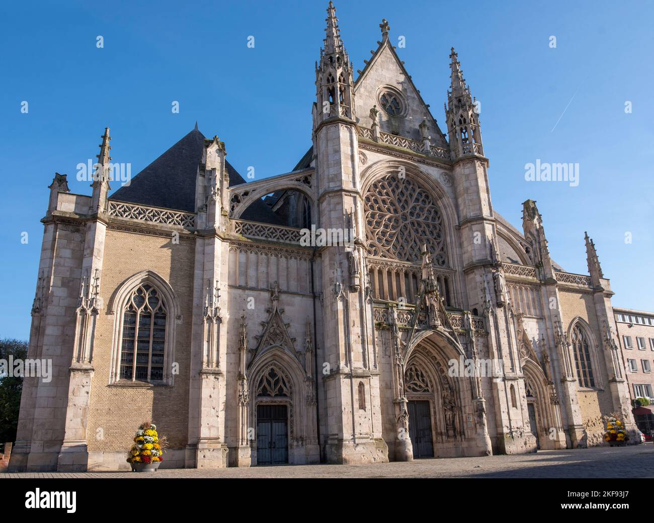 Dunkirk, Frankreich November 14. 2022, die römisch-katholische Kirche Saint-Éloi. Stockfoto