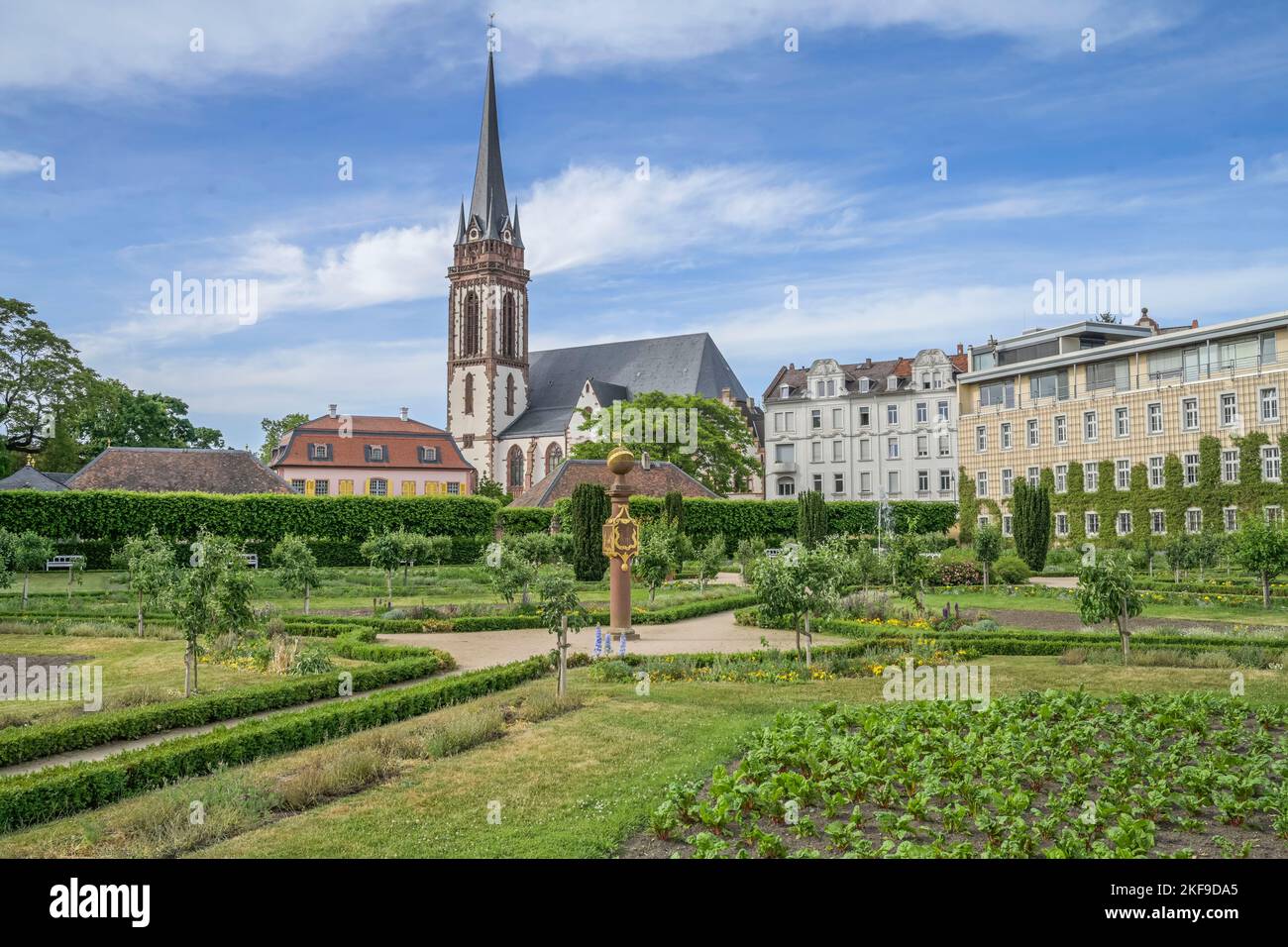 Prinz-Georg-Garten, Darmstadt, Hessen, Deutschland Stockfoto