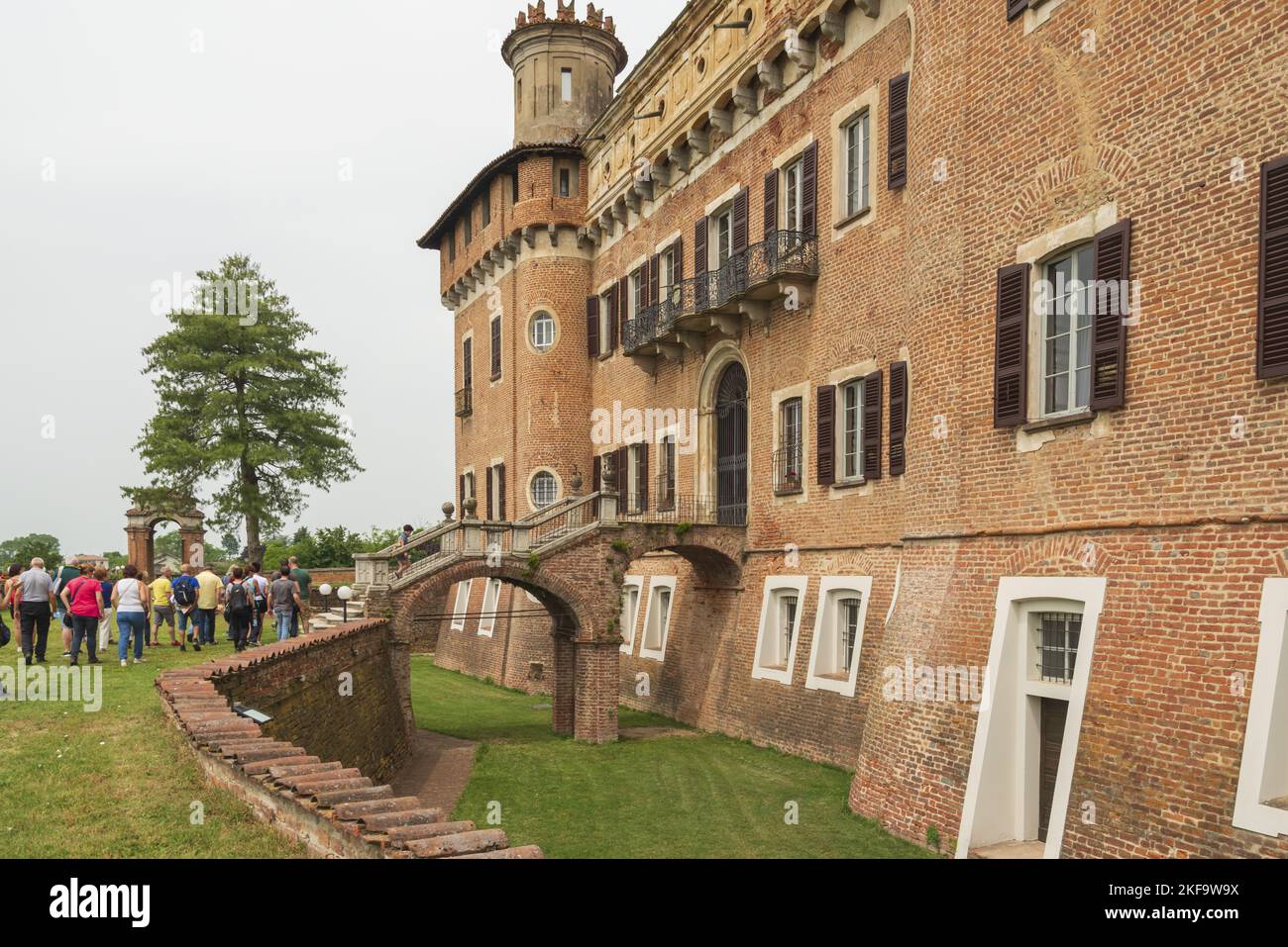 castello di cigognolo 29 Stockfoto