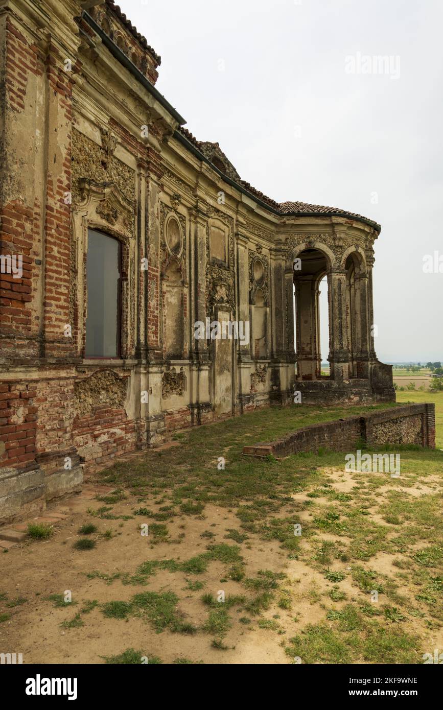 castello di cigognolo parco e palazzina di caccia 7 Stockfoto