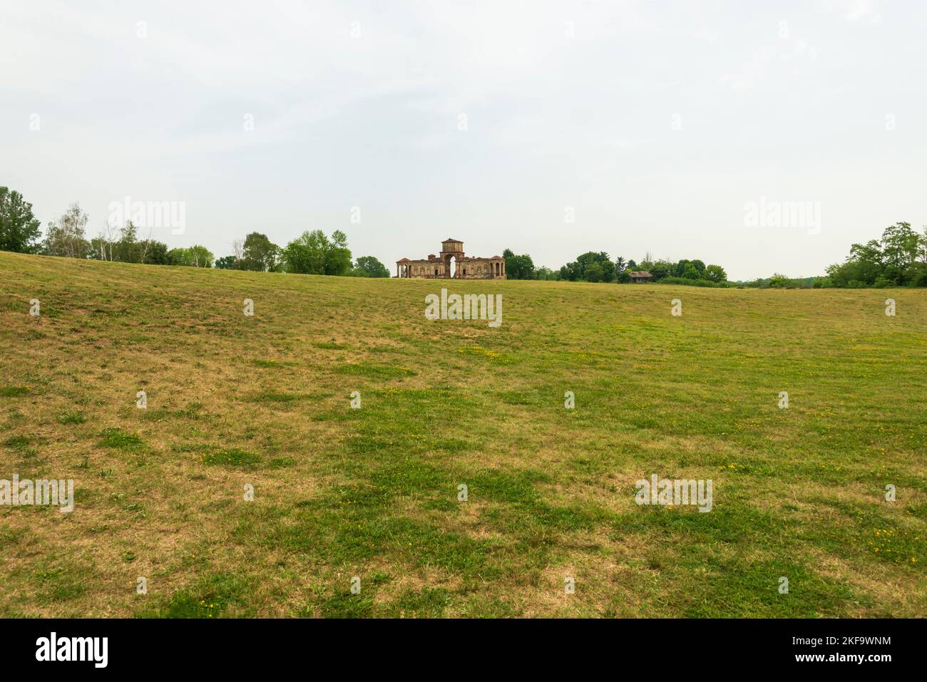 castello di cigognolo parco e palazzina di caccia 9 Stockfoto