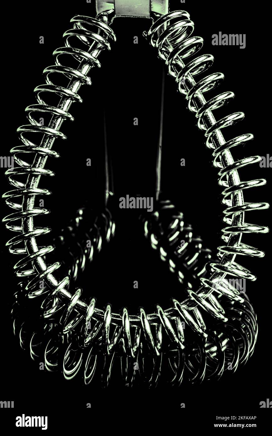 Küchenutensilien, Handbesen Stockfoto