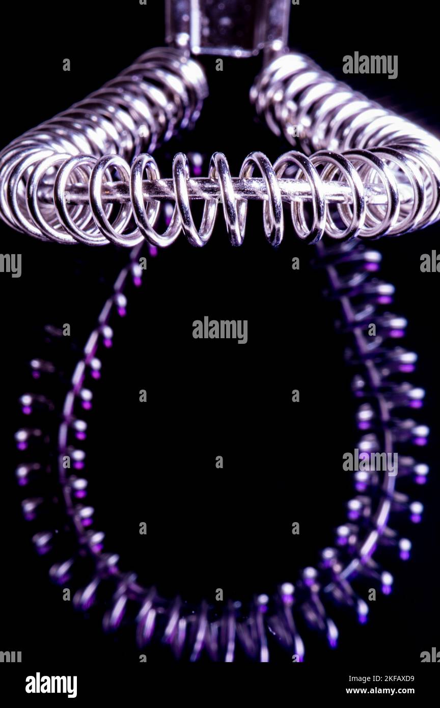 Küchenutensilien, Handbesen Stockfoto