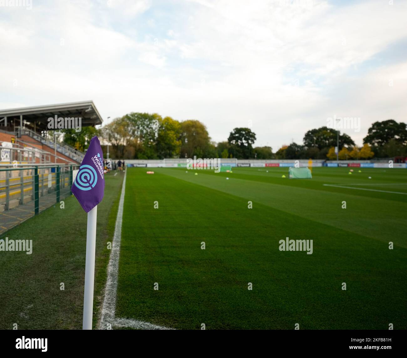 Southampton, Großbritannien. 17. Oktober 2022. Das Snow Stadium Pitch vor der Barclays Womens Championship zwischen Southampton und Birmingham City im Snows Stadium in Southampton, England. (James Whitehead/SPP) Quelle: SPP Sport Press Foto. /Alamy Live News Stockfoto