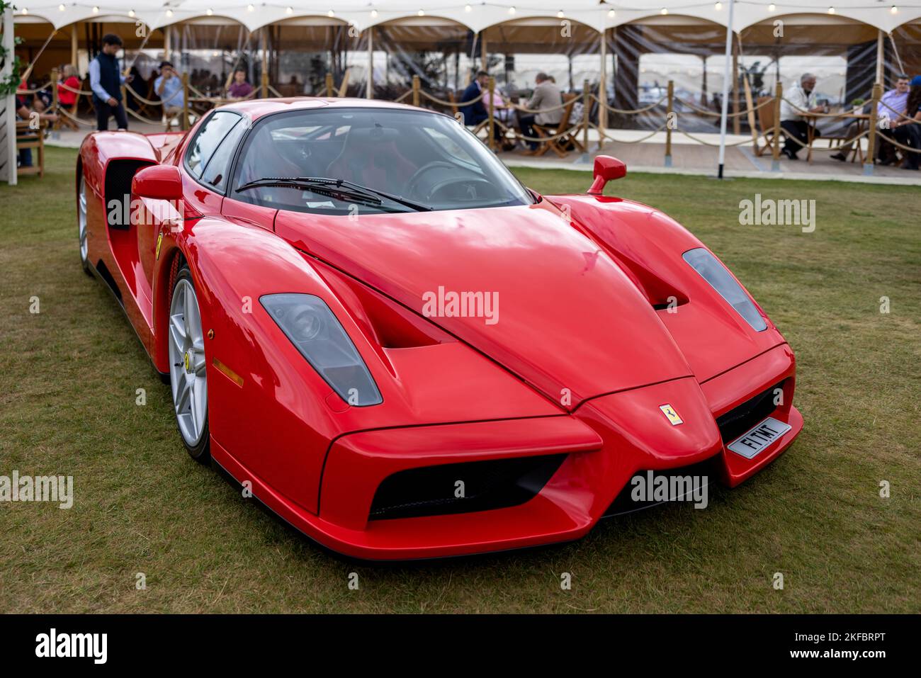 2003 Enzo Ferrari ‘F1 TMT’ wird auf der Concours d’Elégance Motorshow im Blenheim Palace am 4.. September 2022 ausgestellt Stockfoto