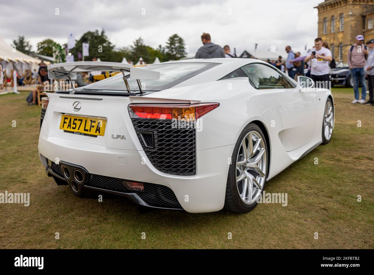 Lexus LFA ‘FA57 LFA’ wird auf der Concours d’Elégance Motorshow im Blenheim Palace ausgestellt Stockfoto