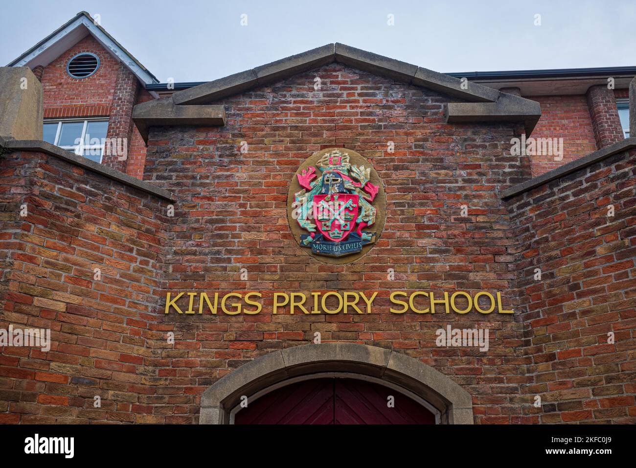 Kings Priory School Tynemouth UK - gegründet als die Kings School in 1860 und umgewandelt Akademie-Status als Kings Priory School in 2013. Stockfoto