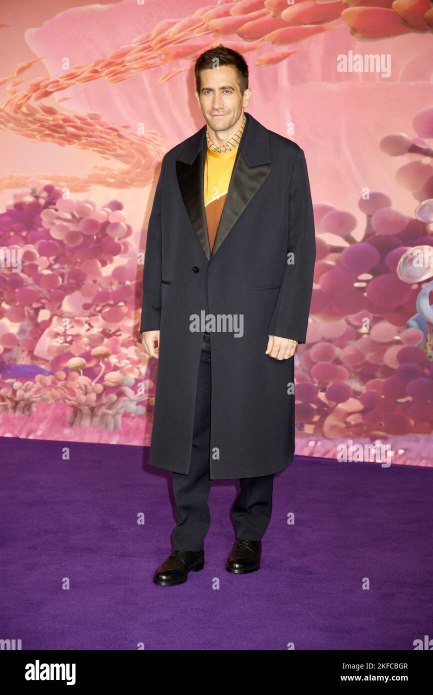 London, Großbritannien. Jake Gyllenhaal. Disney „Strange World“, britische Premiere, Cineworld, Leicester Square. Stockfoto