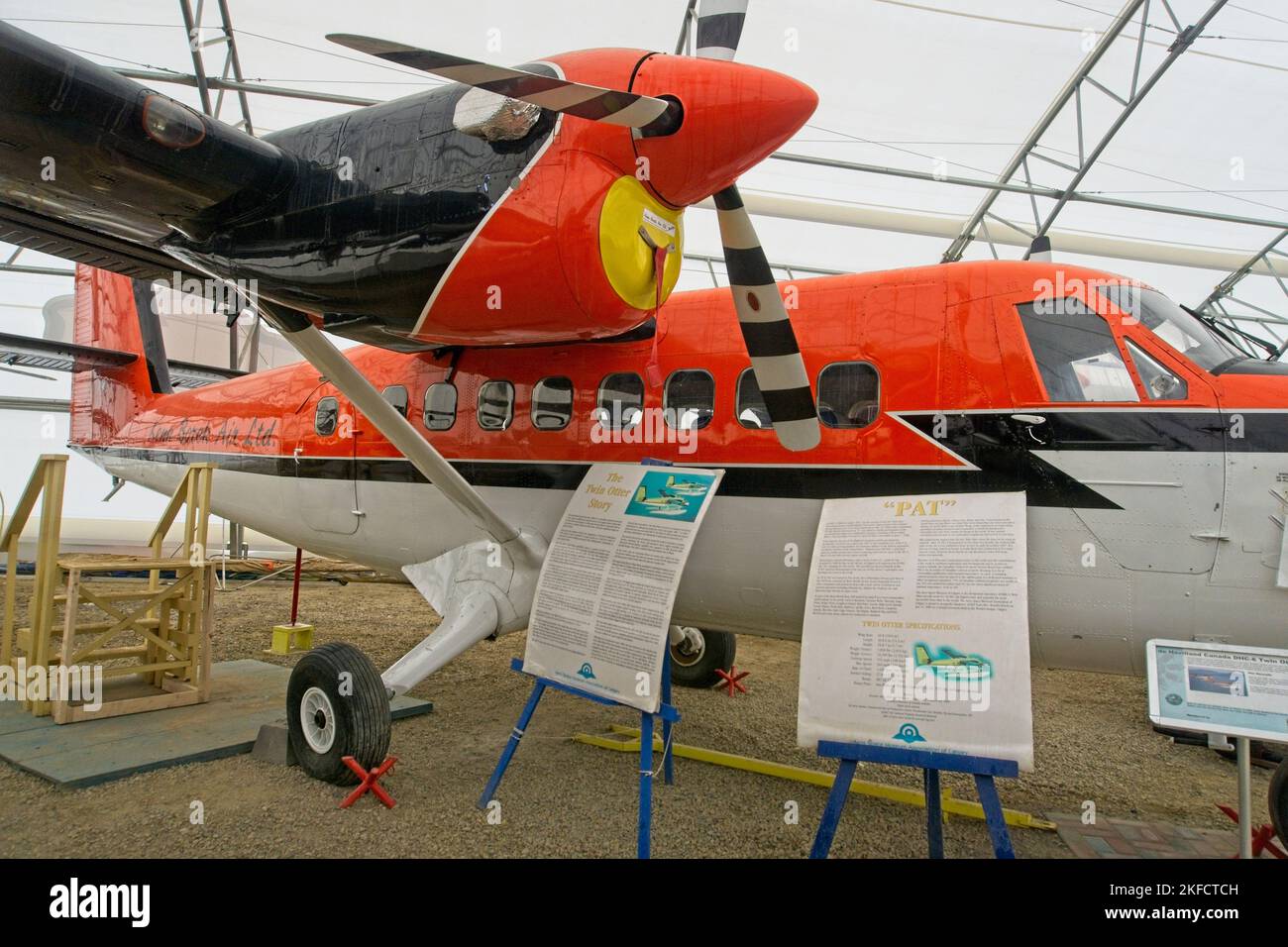 De Havilland Kanada DHC-6 Twin Otter das Hangar Flight Museum Calgary Alberta Stockfoto