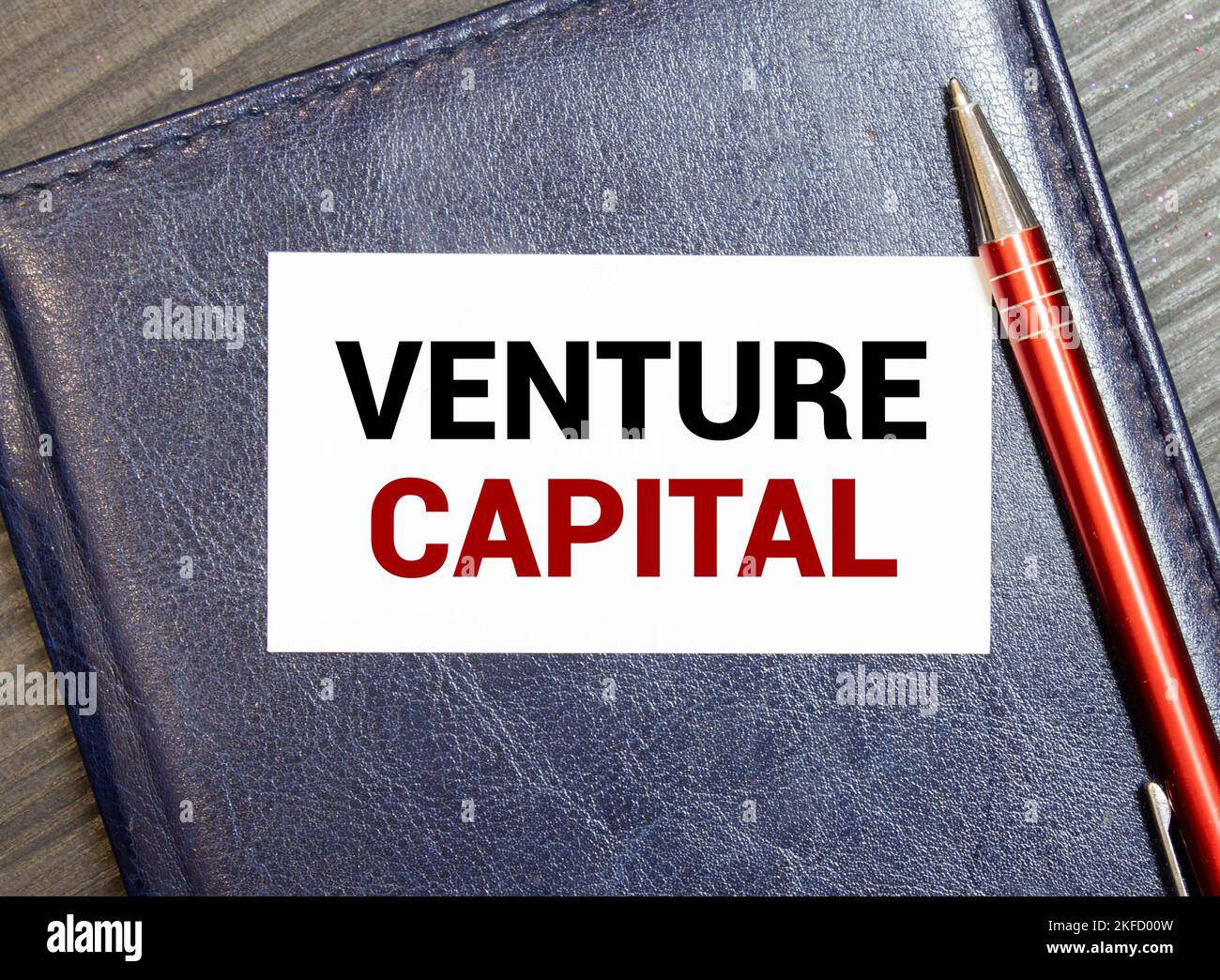 VC Venture Capital Abbrachfahrt Symbol. Konzept Wörter VC Venture Capital auf weißer Note. Stockfoto VC Venture Capital Abbrachfahrt Symbol. Konzept Wörter VC Venture Capital auf weißer Note. Stockfoto