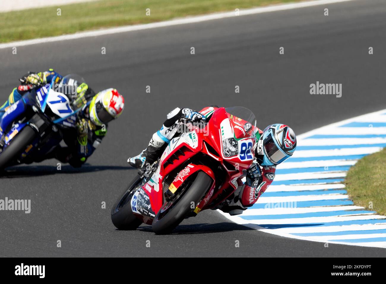 Phillip Island, Australien, 18. November 2022. Marcel SCHROETTER aus Deutschland auf der MV Agusta Reparto Corse MV Agusta F3 800 RR während der FIM World Superbike Championship 2022 auf dem Phillip Island Circuit am 18. November 2022 in Phillip Island, Australien. Kredit: Dave Hewison/Speed Media/Alamy Live Nachrichten Stockfoto
