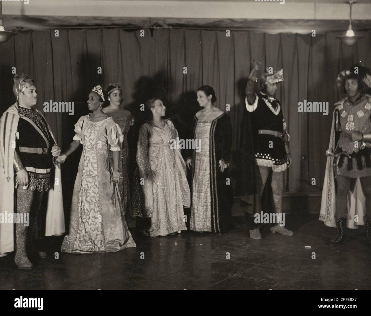 Parker Watkins und andere, 1936. Stockfoto