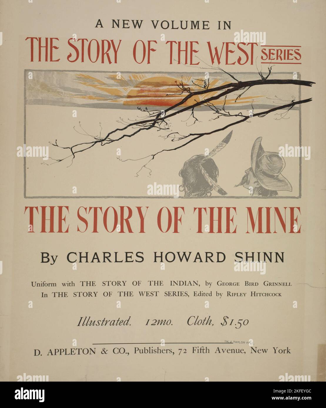 Ein neues Volume [..] Die Geschichte der Mine, c1896. Stockfoto