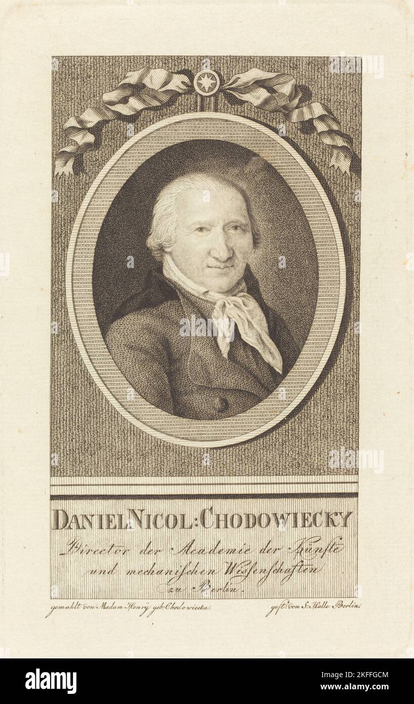 Daniel Chodowiecki, 1801. Stockfoto