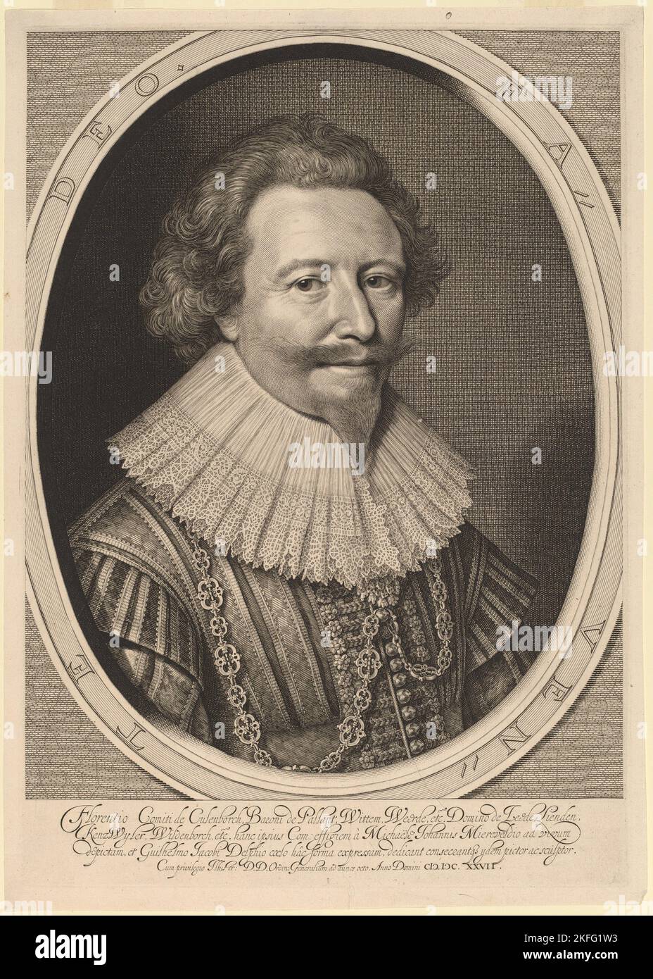 Florent II., Graf von Pallandt, in oder nach 1627. Stockfoto