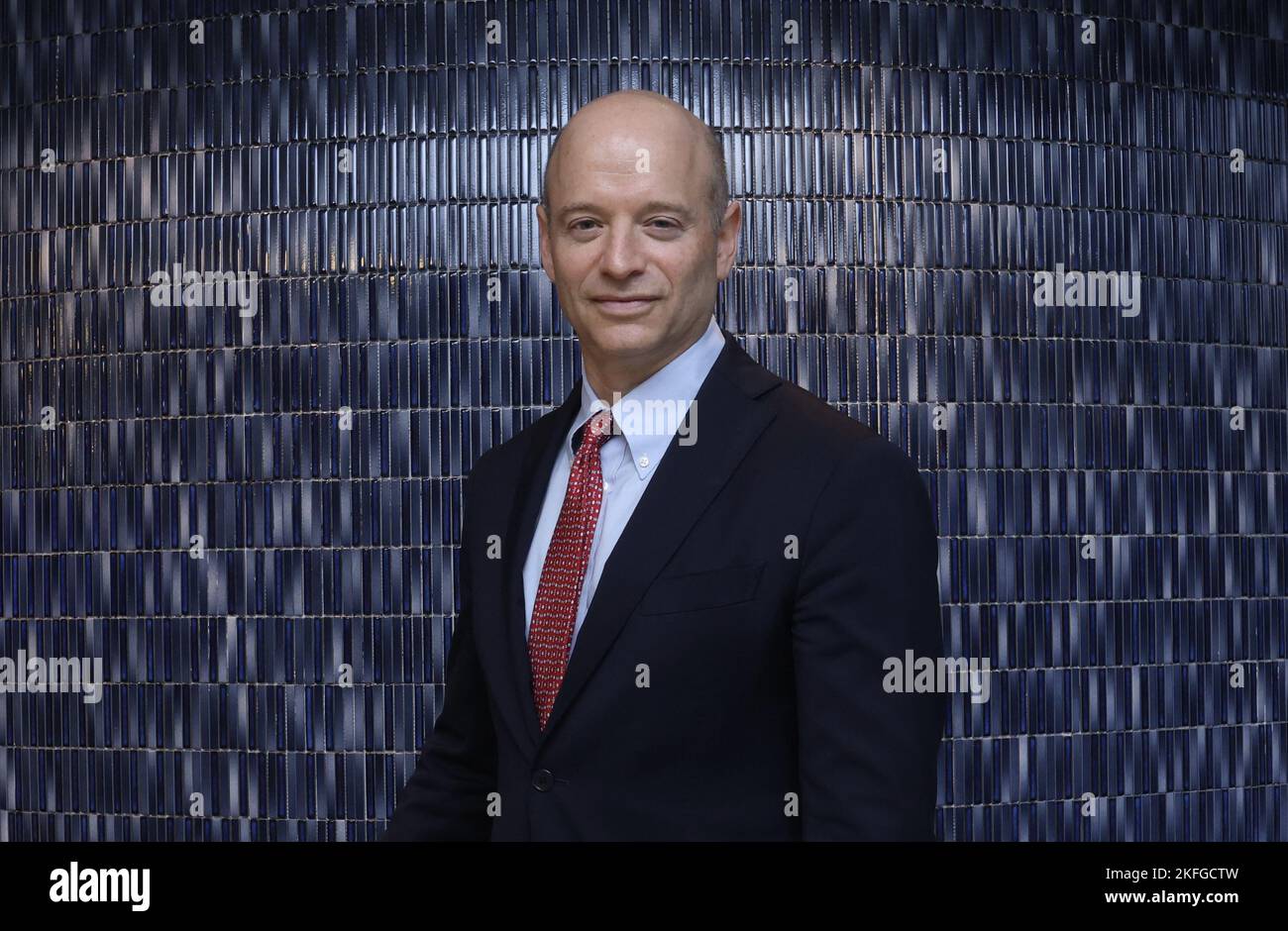 David Schwimmer, CEO der London Stock Exchange Group, am LSEG-Standort im ICBC Tower in Central. 11NOV22 SCMP/Jonathan Wong Stockfoto