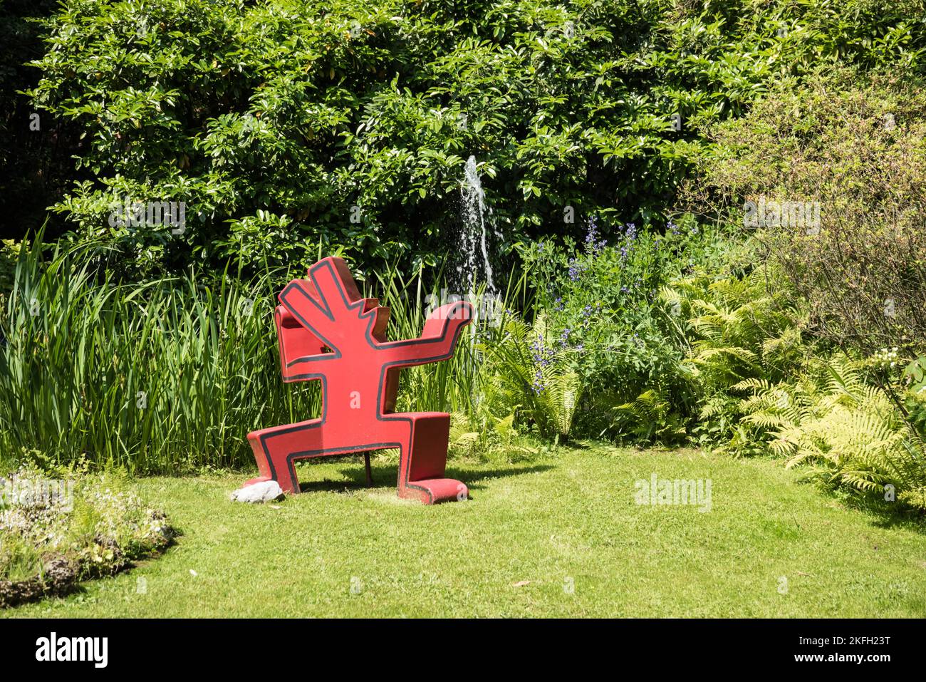 Gardasee, Botanischer Garten Gardone Riviera von Andre Heller, Figur