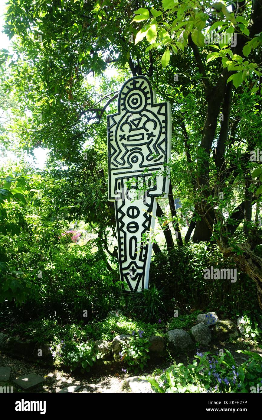 Gardasee, Botanischer Garten Gardone Riviera von Andre Heller, Figur