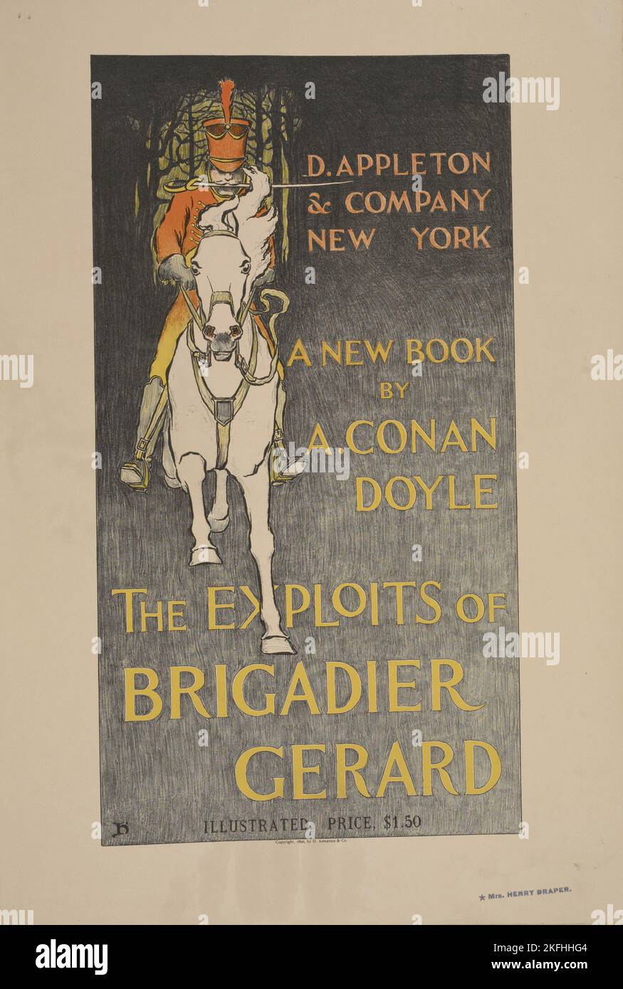 Die Heldentaten von Brigadier Gerard, c1896. Stockfoto