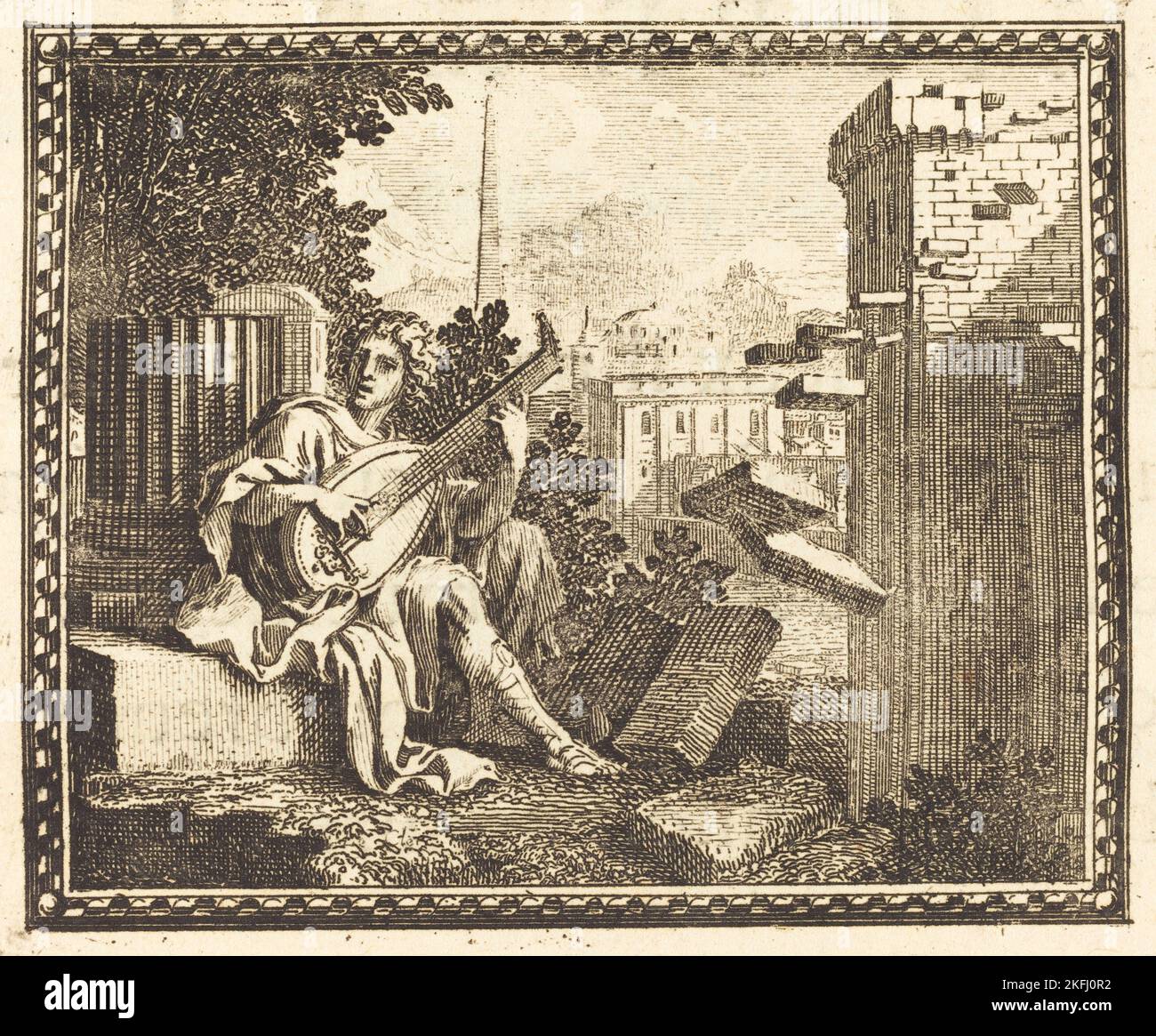 Amphion, veröffentlicht 1676. Stockfoto