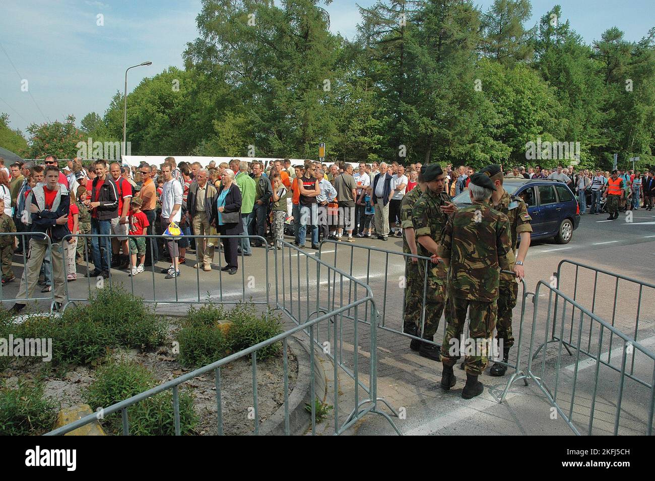 05-12-2006.Havelte, Niederlande. Tag der offenen Tür auf dem Militärstützpunkt 'Johannes Post'. Stockfoto