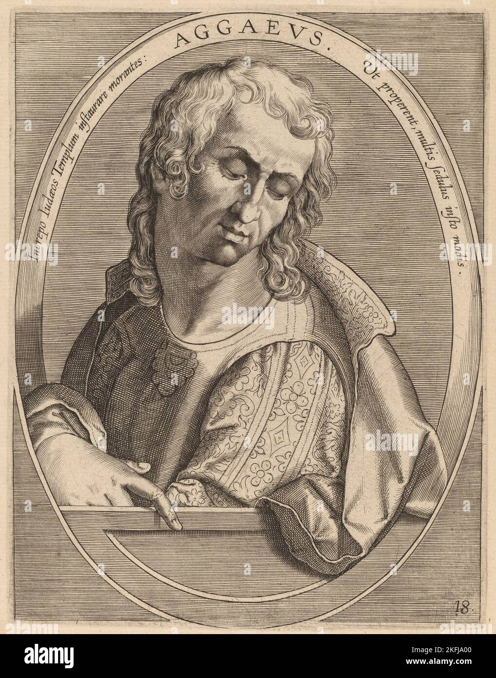 Aggaeus, veröffentlicht 1613. Stockfoto