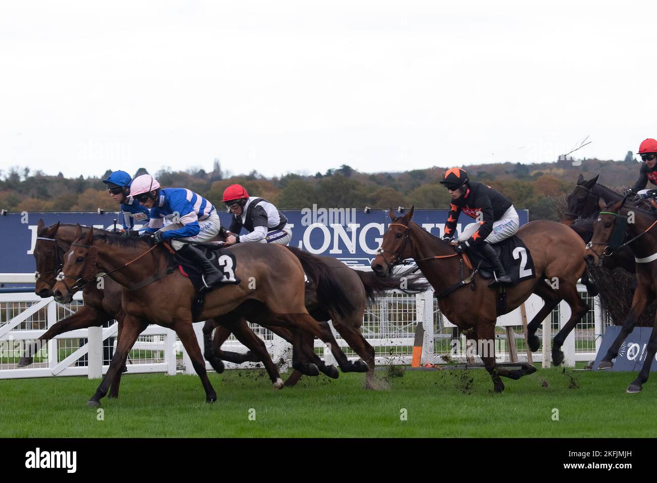 Der royal ascot racing club handicap steeple chase Fotos und