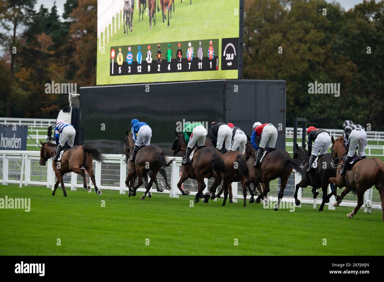 Der royal ascot racing club handicap steeple chase Fotos und