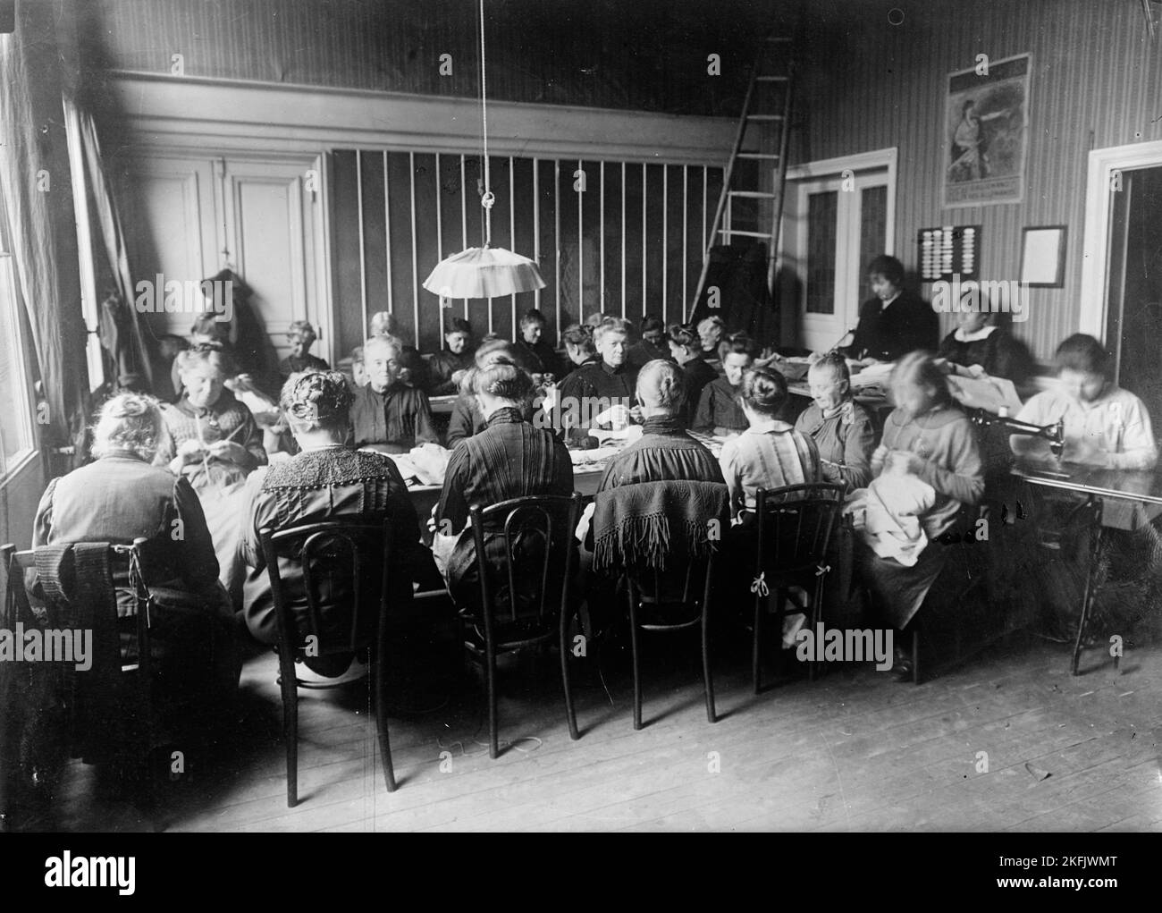 Frauenwahlrecht - Streikparade, 1917. Stockfoto