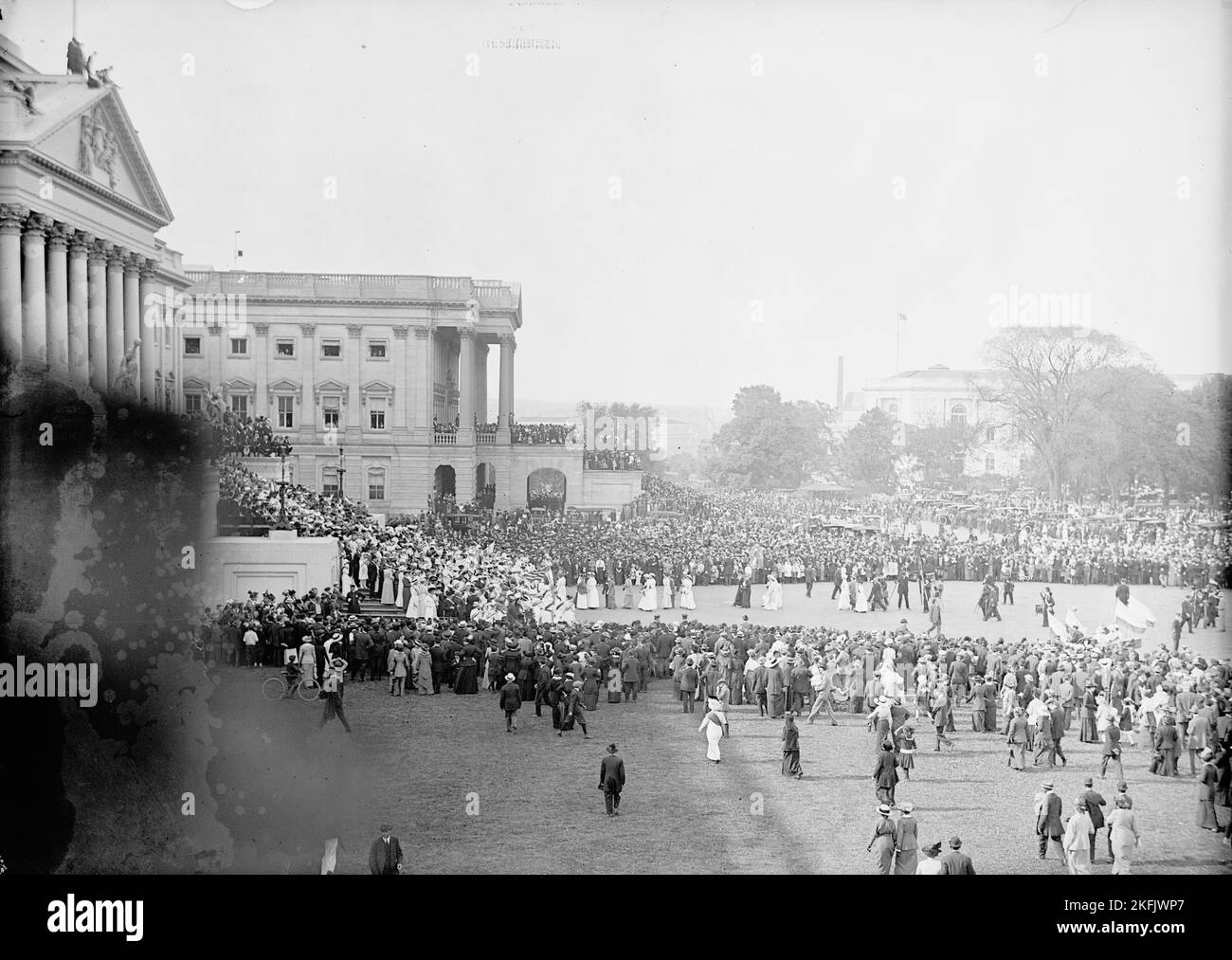 Frauenwahlrecht - Parade, 1914. Mai, 1914. Mai. Stockfoto