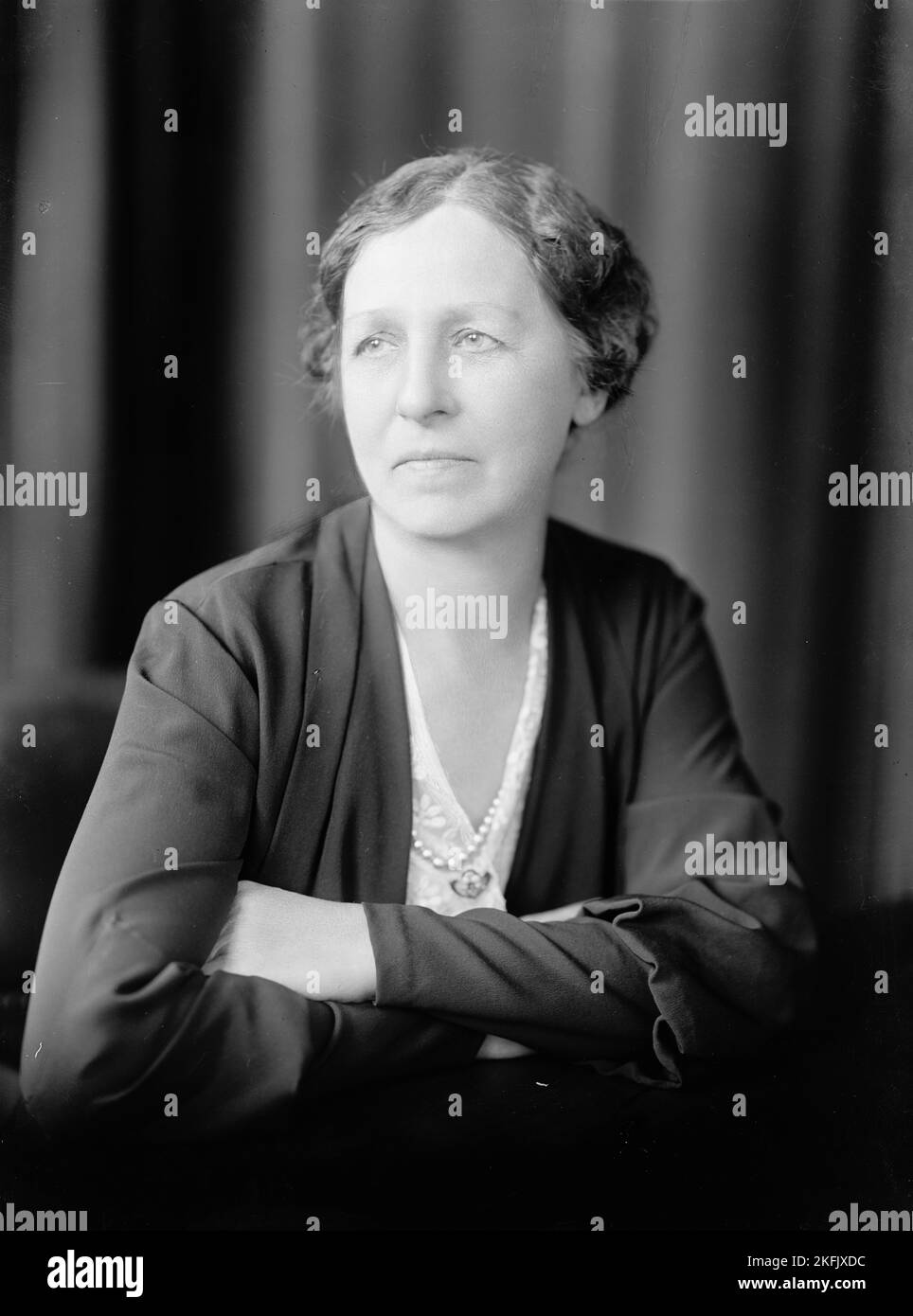 Swanson, Carl, Mrs. Portrait, 1933. Stockfoto