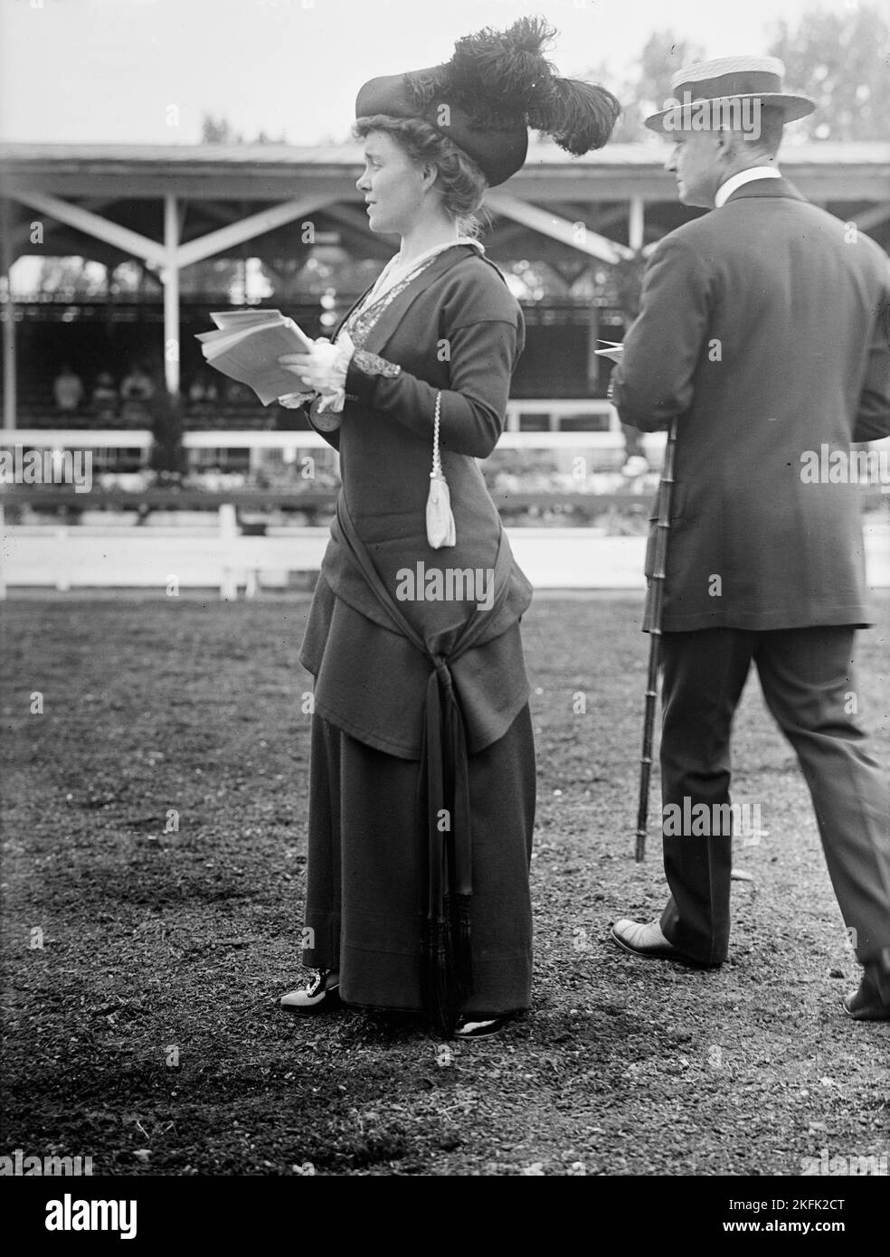 Mcmurry, Miss Ethel, Horse Show, 1914. Stockfoto