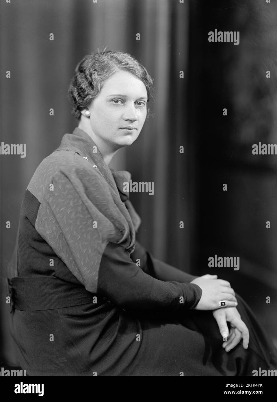 Goodall, Doris - Porträt, 1933. Stockfoto