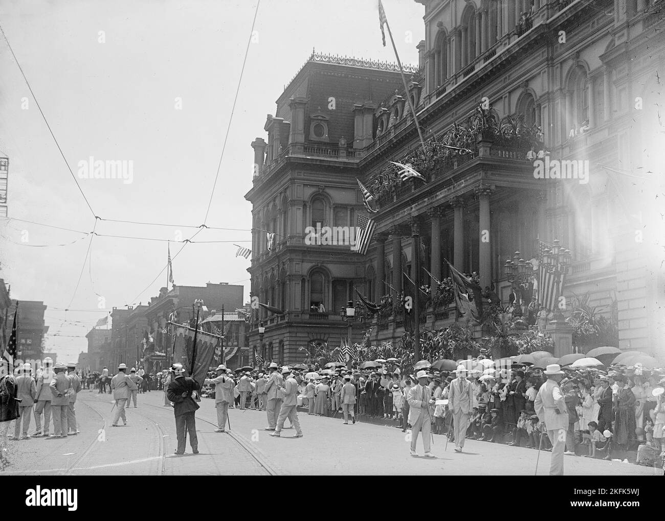 Elk Parade, Baltimore, 1916. Stockfoto