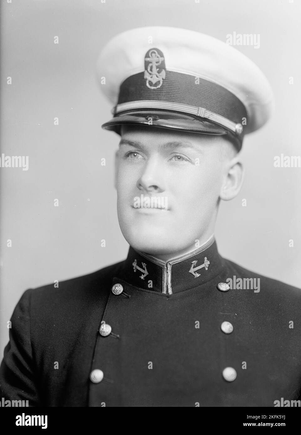 Eddy, Frank M. Midshipman - Porträt, 1933. Stockfoto